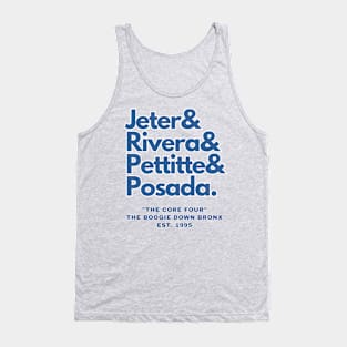 NYY's Core Four Grey T-Shirt Tank Top